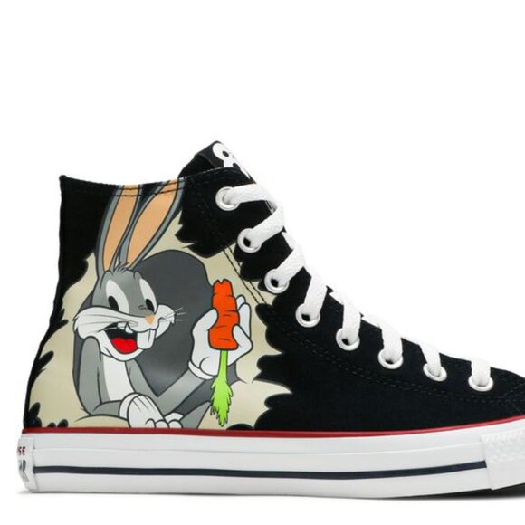 Converse x Bugs Bunny. Men's Size 5.5 AND Size 12. New in Box. - Picture 1 of 6